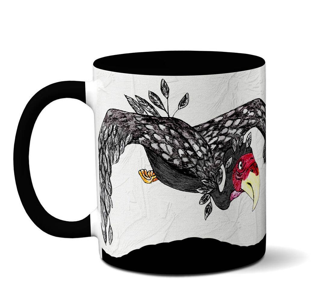 Black Buzzard Coffee Mug