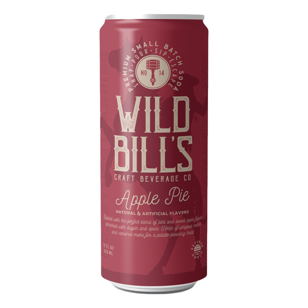Apple Pie - Premium Cane Sugar Soda, Cans