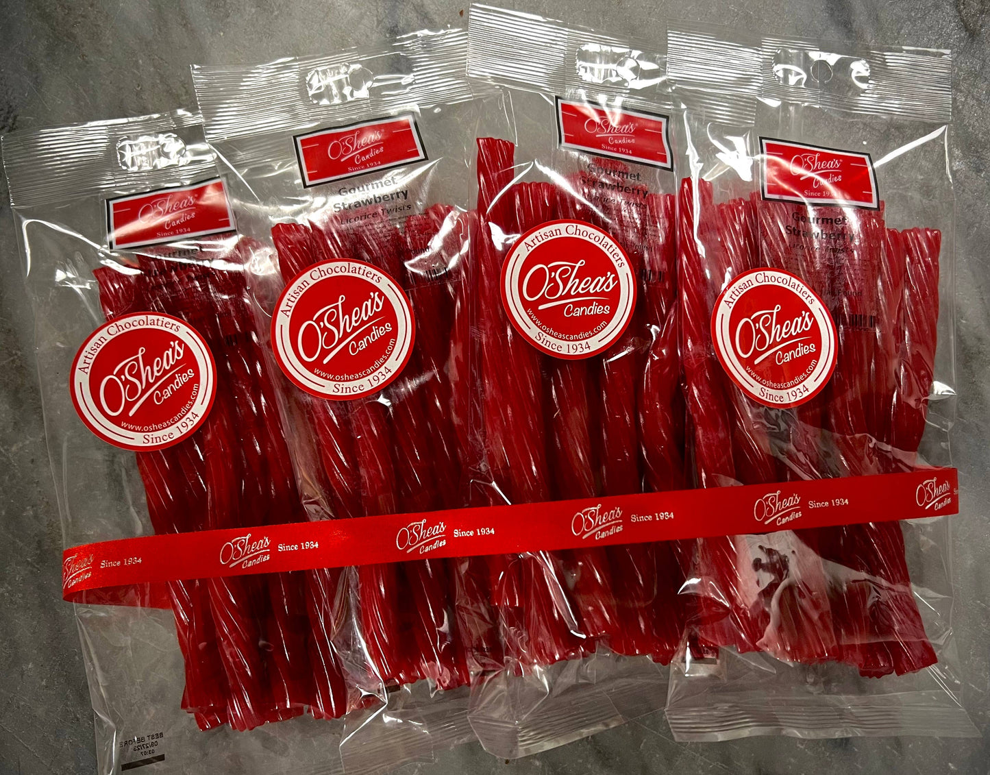 Gourmet Old-Fashioned Black Licorice 1/2 Pound Bag Thick Cut
