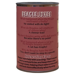 Chase the Canned Beagle Dog | Stuffed Animal Plush w/Jokes