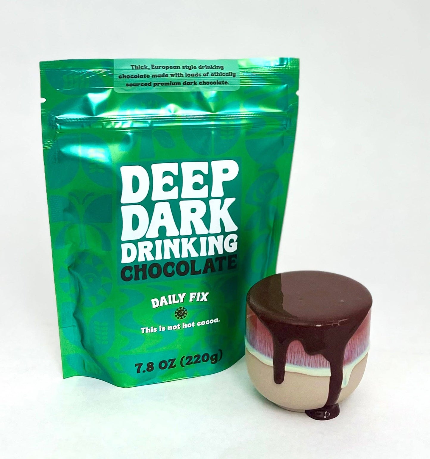 Deep Dark Drinking Chocolate Daily Fix 7.8 oz