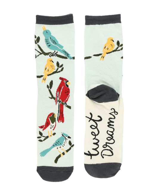 Tweet Dreams Crew Socks
