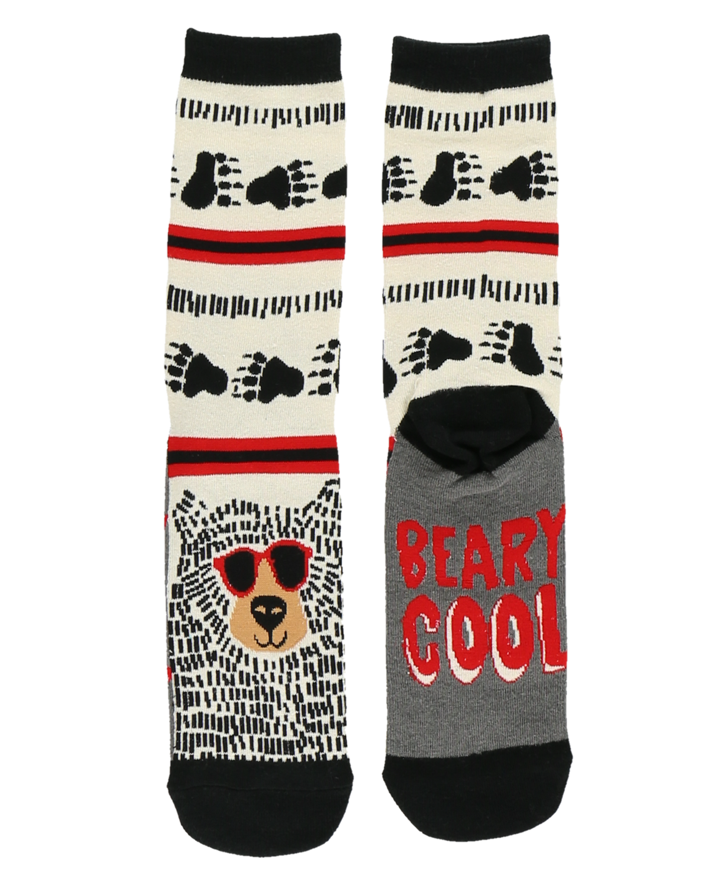 Beary Cool Crew Socks