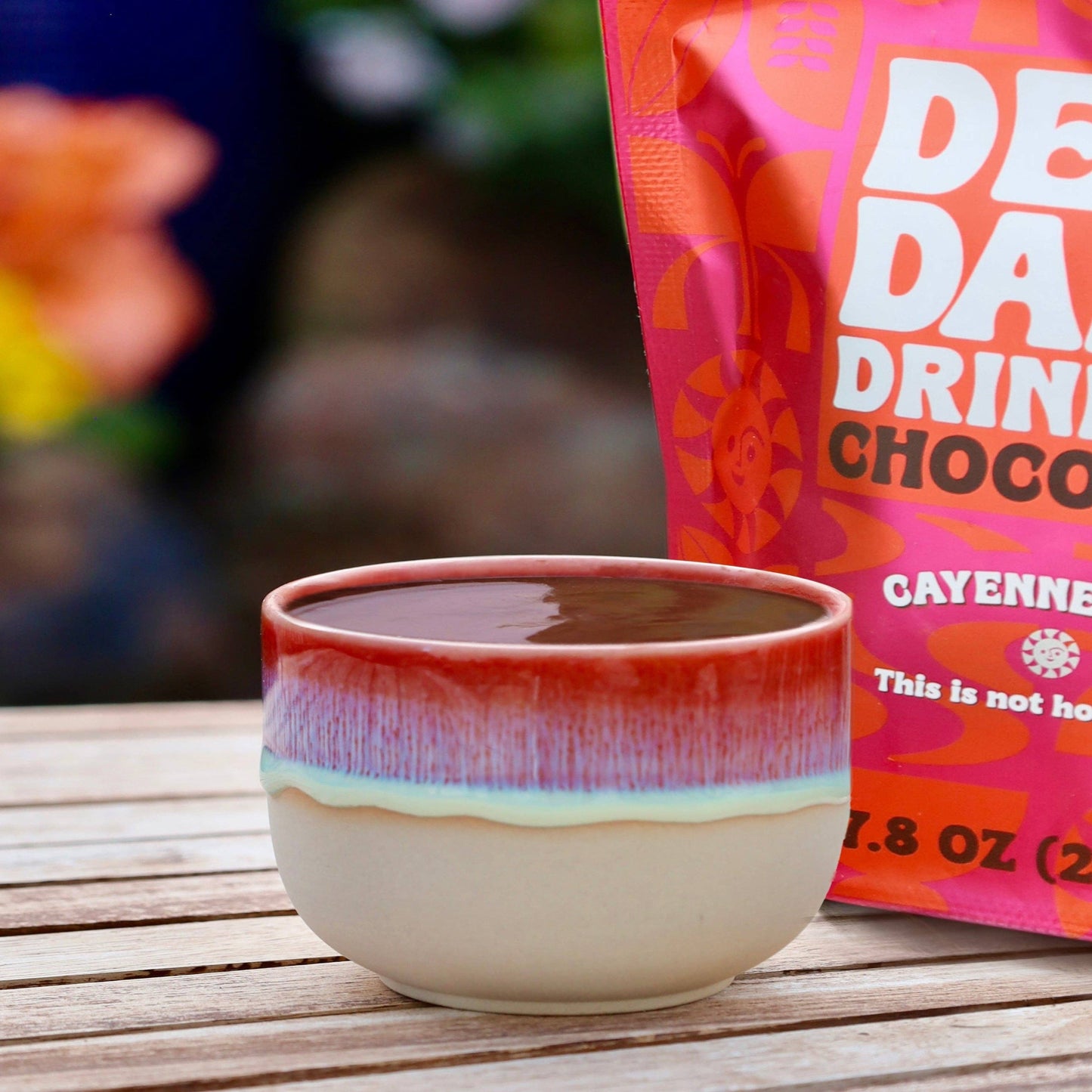 Deep Dark Drinking Chocolate Cayenne Kick 7.8 oz