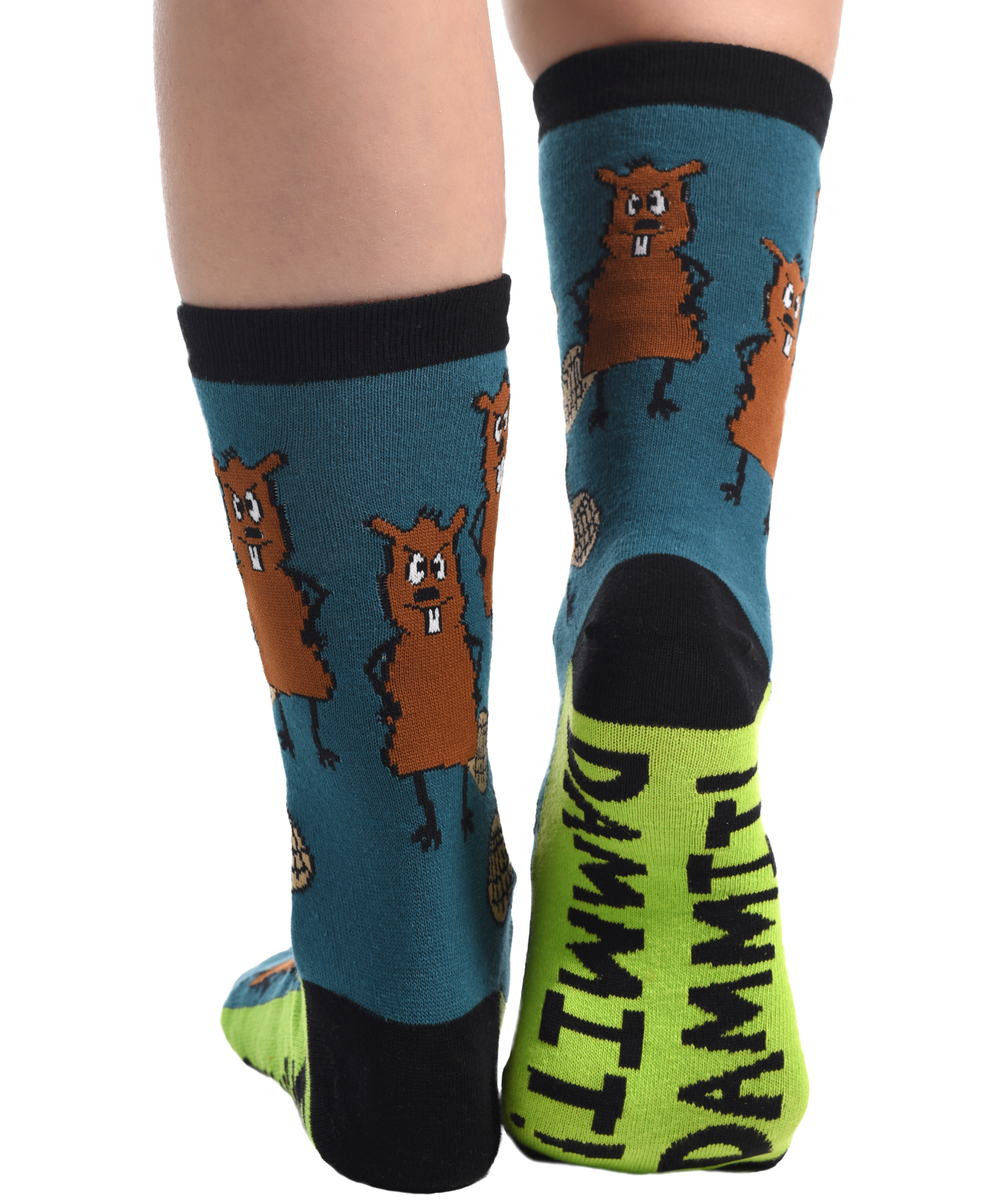 Beaver Crew Socks