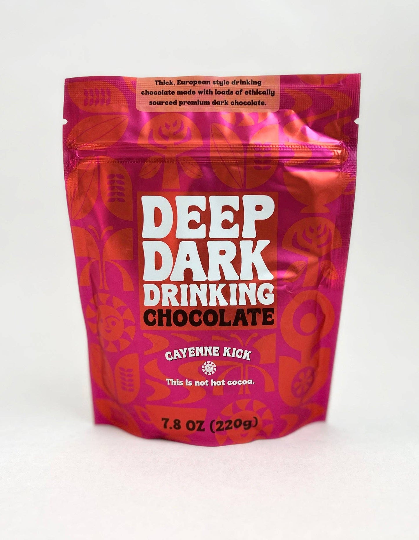 Deep Dark Drinking Chocolate Cayenne Kick 7.8 oz