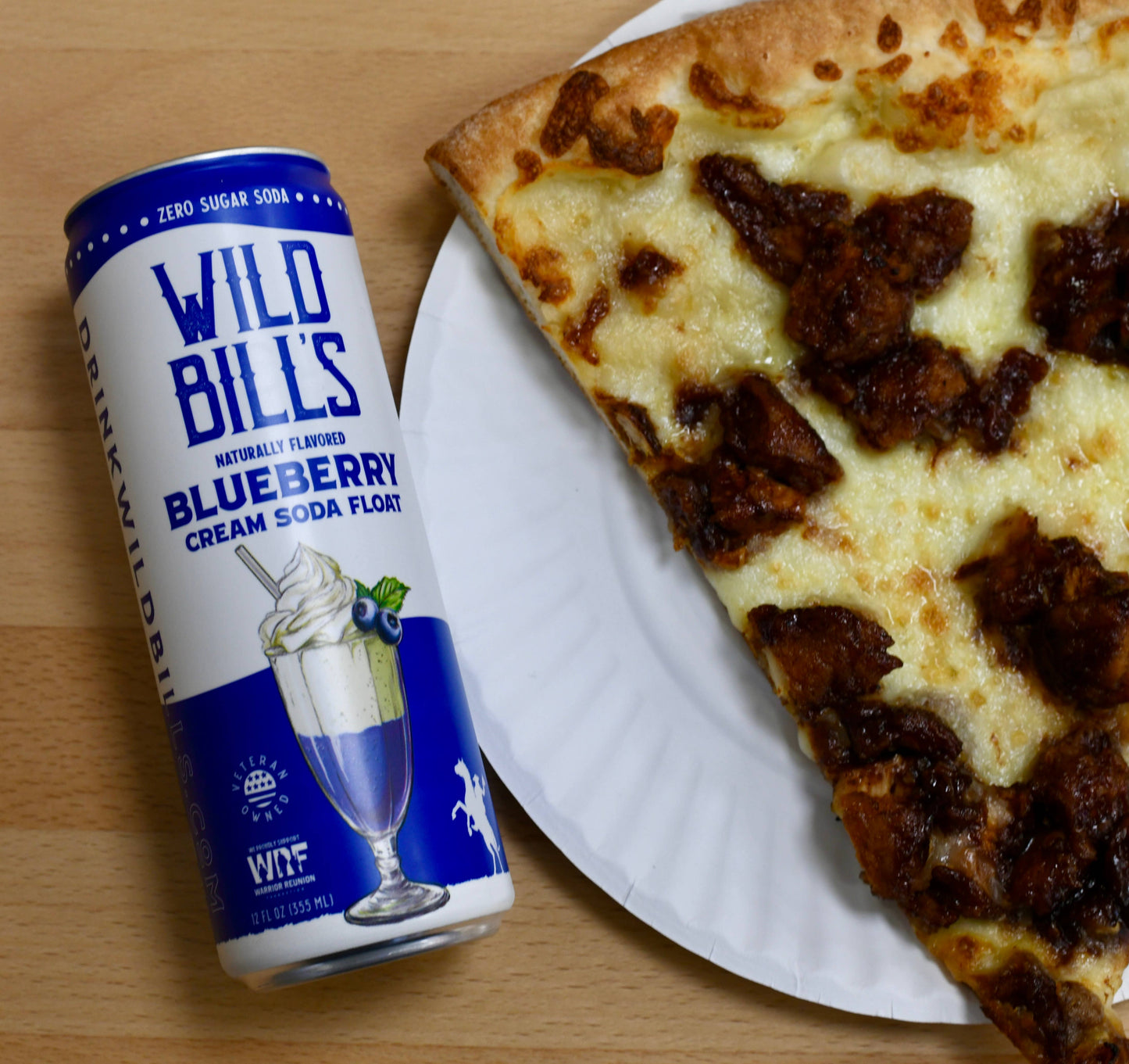 Wild Bill's Blueberry Zero Sugar Soda – Single Can