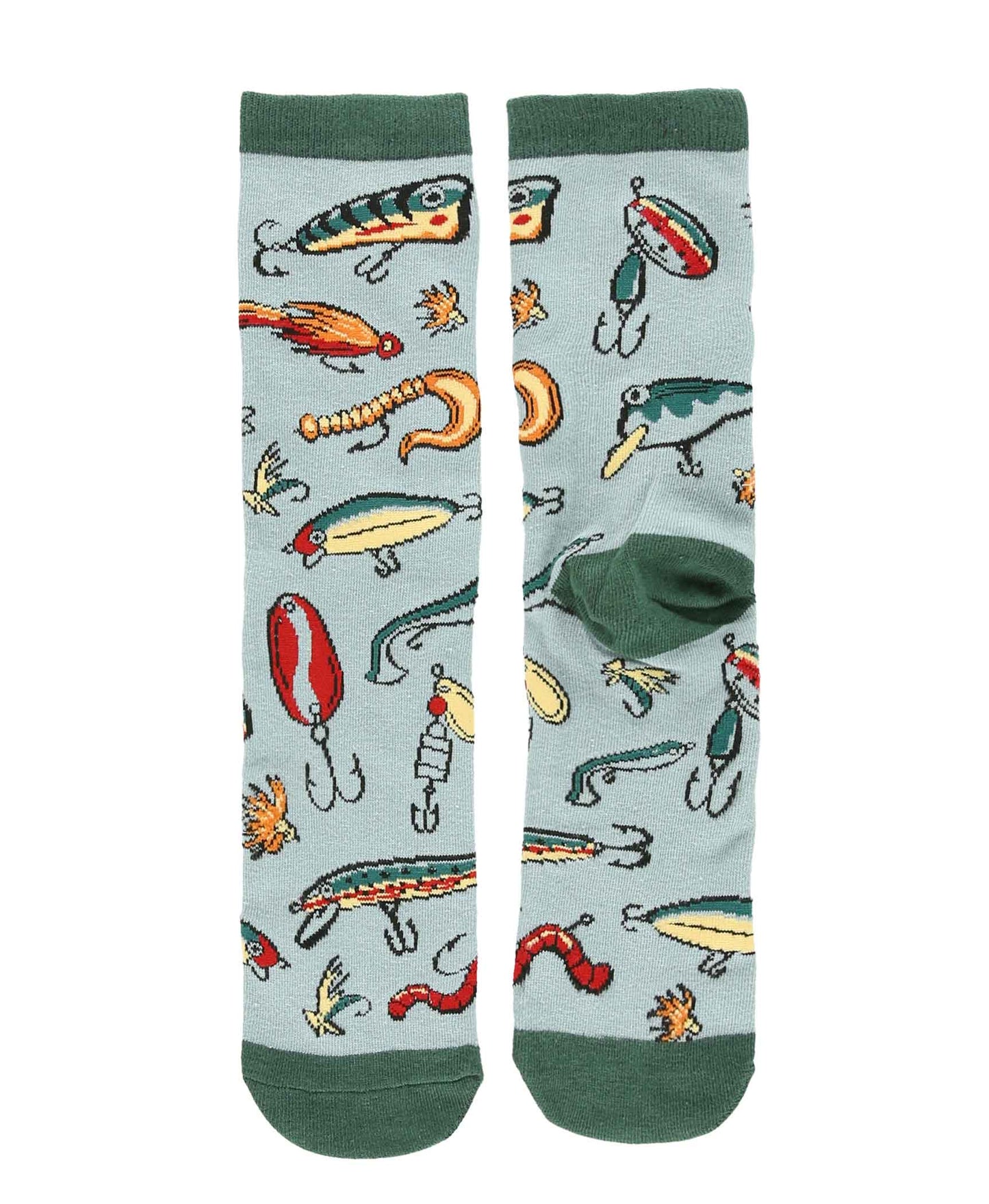 Fishing Lure Crew Socks