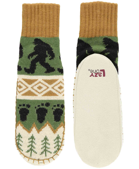 Lazy One Bigfoot Short Mukluk Slipper Socks