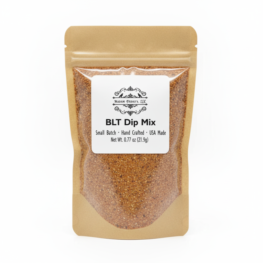 Madam Friday's BLT Dip Mix front label