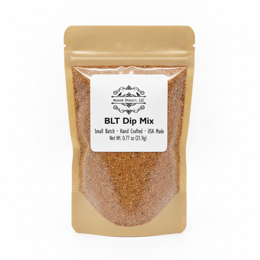 Madam Friday's BLT Dip Mix front label