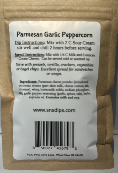 Madam Friday's Parmesan Garlic Pepper Dip Mix 1.8 oz