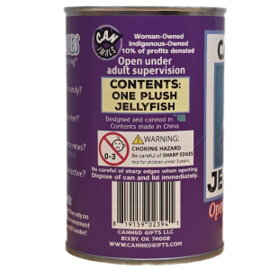 Celeste the Canned Jellyfish | Stuffed Animal Plush w/Jokes