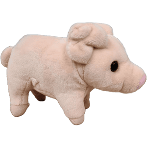 Cupcake the Canned Pig | Stuffed Animal Plush w/Jokes